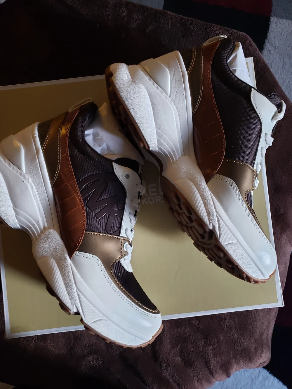 Michael kors Mickey Leather Trainer sz-8.5